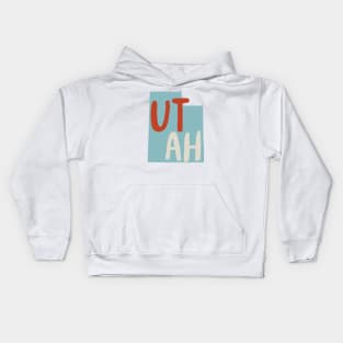 State of Utah Kids Hoodie